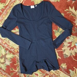 🎁 Wilfred Free Revolve Black Long Sleeve Body Suit